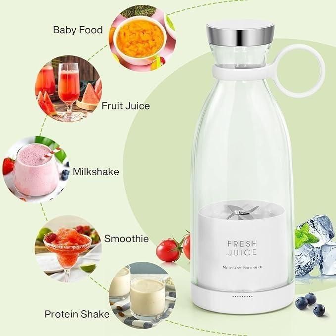 Portable USB Blender – Fresh Juice in 10 Seconds
