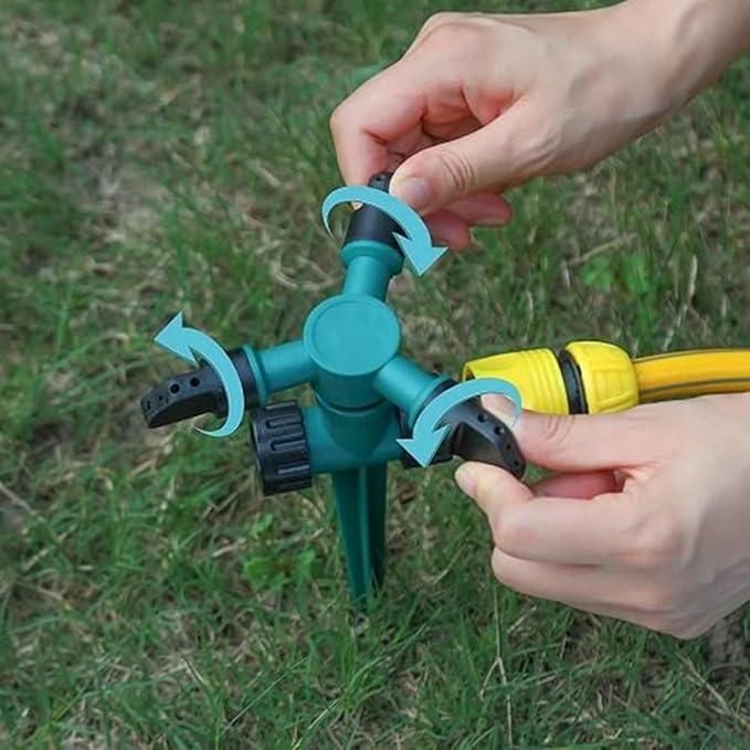 360� Rotating Garden Sprinkler Pack of 1